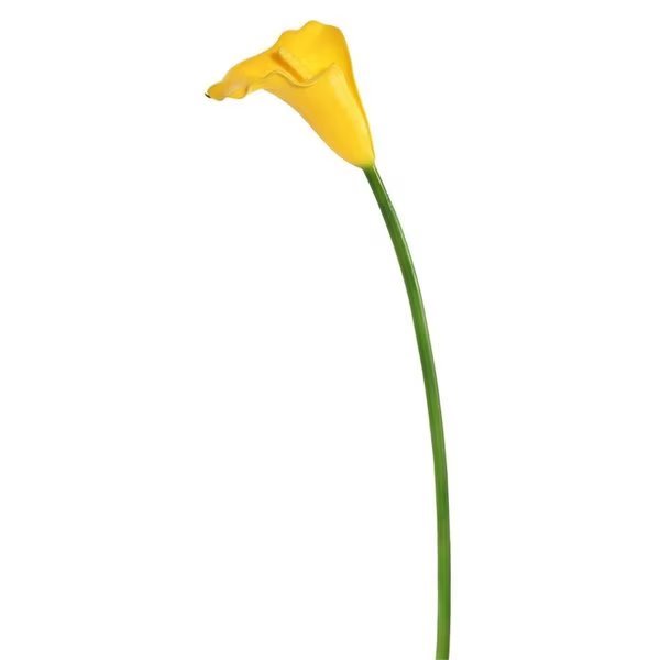 28 in. Calla Lily Large Stem Yellow, Dare2Decor, Mfr#: DA583068